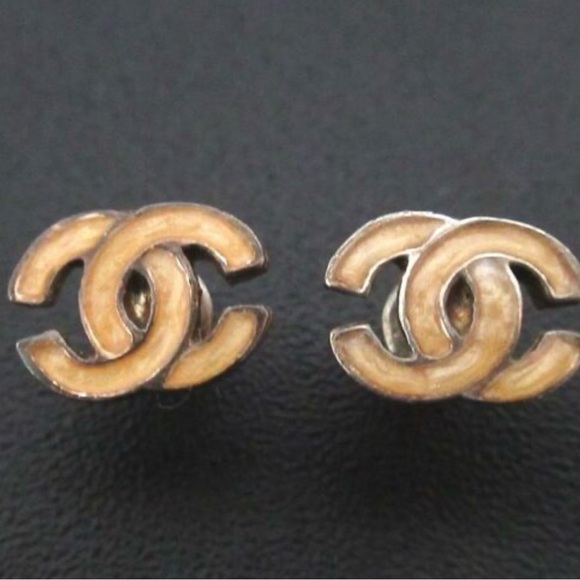 CHANEL Jewelry - Chanel Coco Mark Pierced Earrings